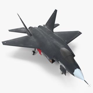 3D model Shenyang FC 31 Jet Fighter Exterior Only