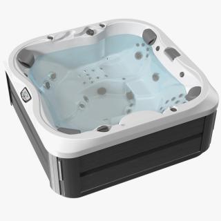 Jacuzzi J 335 Hot Tub with Water 3D