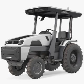 3D model Self Driving Electric Tractor Dusty