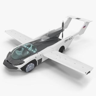 3D model AirCar Fly