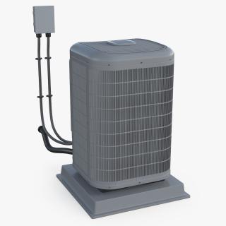 Central Air Conditioner Five-stage 3D model
