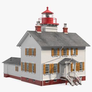 Yaquina Bay Lighthouse 3D