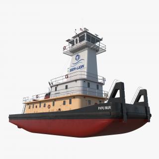 3D model Pushboat