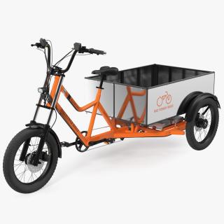 3D Rad Power Bike RadBurro with Truck Bed model