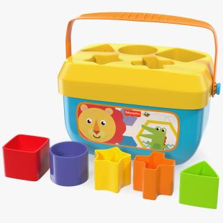 3D model Fisher Price FFC84 Baby Shape Sorter Toy