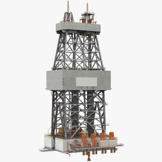 3D Drilling Rig Tower model