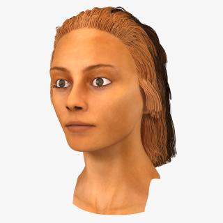 3D Arabian Woman Head model
