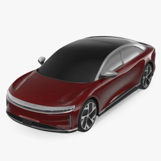 3D model Electric Luxury Sedan Lucid Air Exterior Only