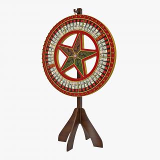 Wheel of Fortune Stand 3D