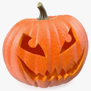 Halloween Pumpkin Smiley 3D model