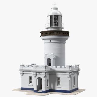 3D model Point Perpendicular Lighthouse