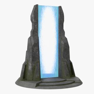 Fantasy Portal Gate 3D model