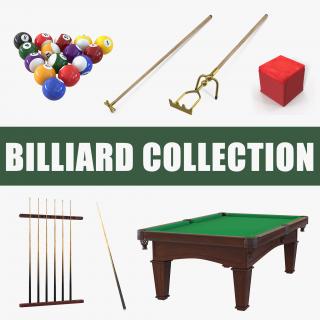 Billiard Collection 3D model