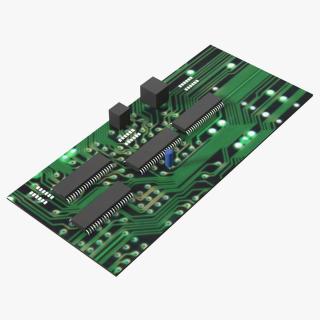 3D model Retro Circuit Board Plate
