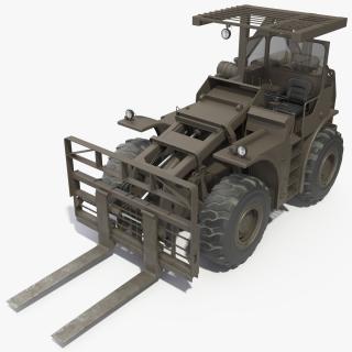 Military Forklift 3D