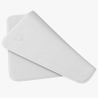 3D model Apple Polishing Cloth Folded Corner