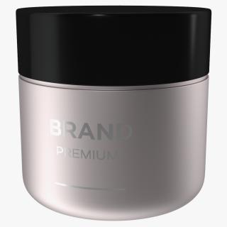 3D model Black Cream Jar