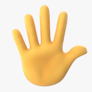 3D Hand with Fingers Splayed Emoji