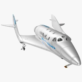 3D VSS Imagine Virgin Galactic SpaceShip III