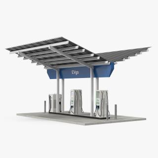 3D EVgo Fast Charging Station