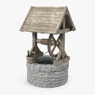 3D Stone Water Well
