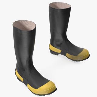 Waterproof Rubber Boots for Work 3D