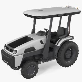 Autonomous Electric Tractor 3D
