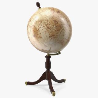 Old Vintage Globe 3D