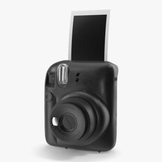 3D Modern Instant Print Camera with Photo model