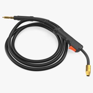 3D model MIG Welding Torch and Gas Hose