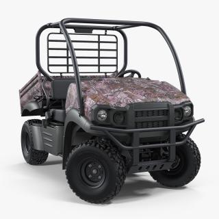 3D Utility Vehicle 4x4 Camo Rigged