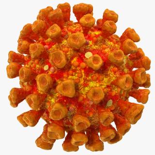 3D model Coronavirus SARS-CoV