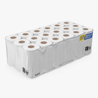 3D model Toilet Paper Roll 36 Pack
