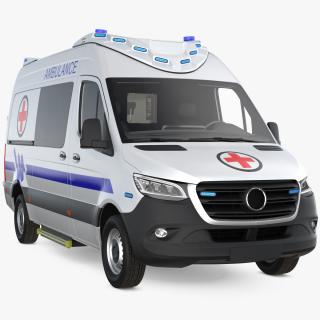 3D Ambulance Van model