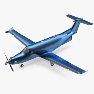 Turboprop Business Aircraft 3D