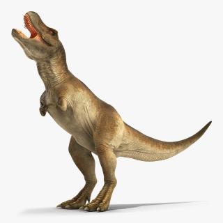 3D model Animated Tyrannosaurus Rex Eating Rigged