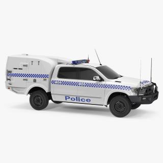 Police Paddy Wagon Simple Interior 3D model