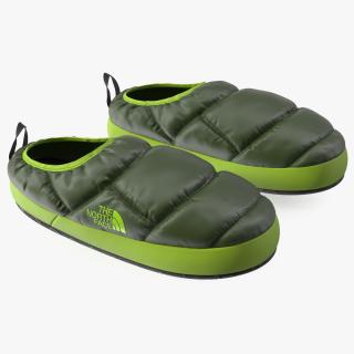 3D model Green North Face Down Slippers