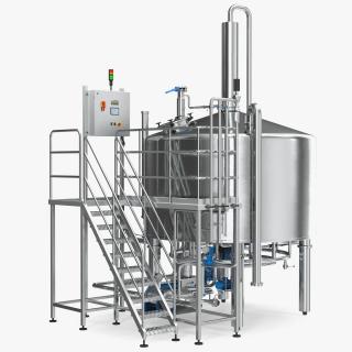 Whiskey Production Plant 3D model