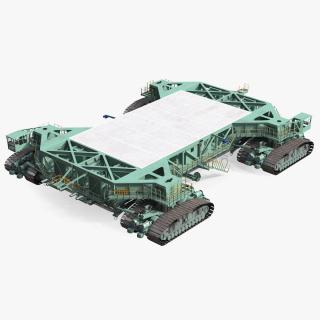 Mobile Launcher Platform Crawler 3D