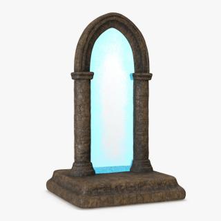 Fantasy Portal Gate to Heaven 3D model