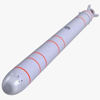 3D Russian Nuclear Torpedoes Poseidon Kanyon Rigged model