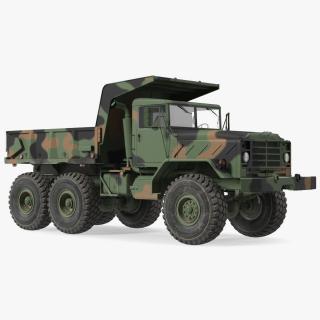3D model M939 Military Dump Truck Green