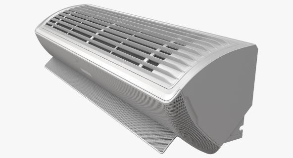 3D Wall Mounted Air Conditioner model