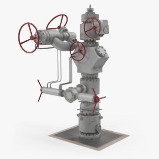 Oil Wellhead 3 3D model