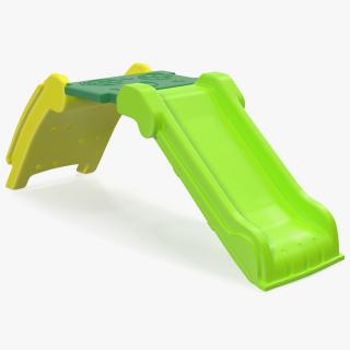 3D Plastic Kids Folding Slide