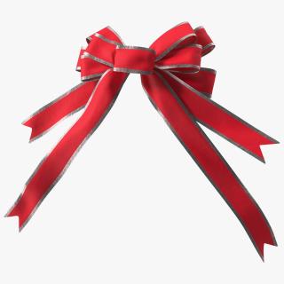 3D Big Red Bow