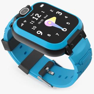 3D Kids Video Smartwatch Blue
