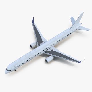 3D Boeing 757-300 Generic with Cabin model