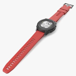 Dive Smartwatch Red Band 3D model